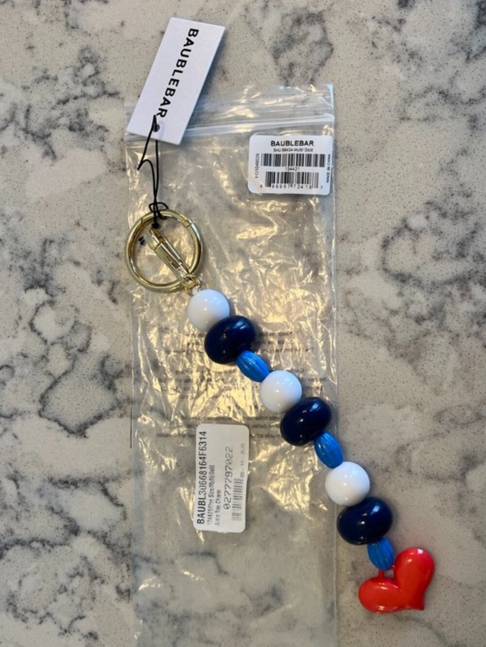 *NWT* BAUBLEBAR Anna Bag Charm